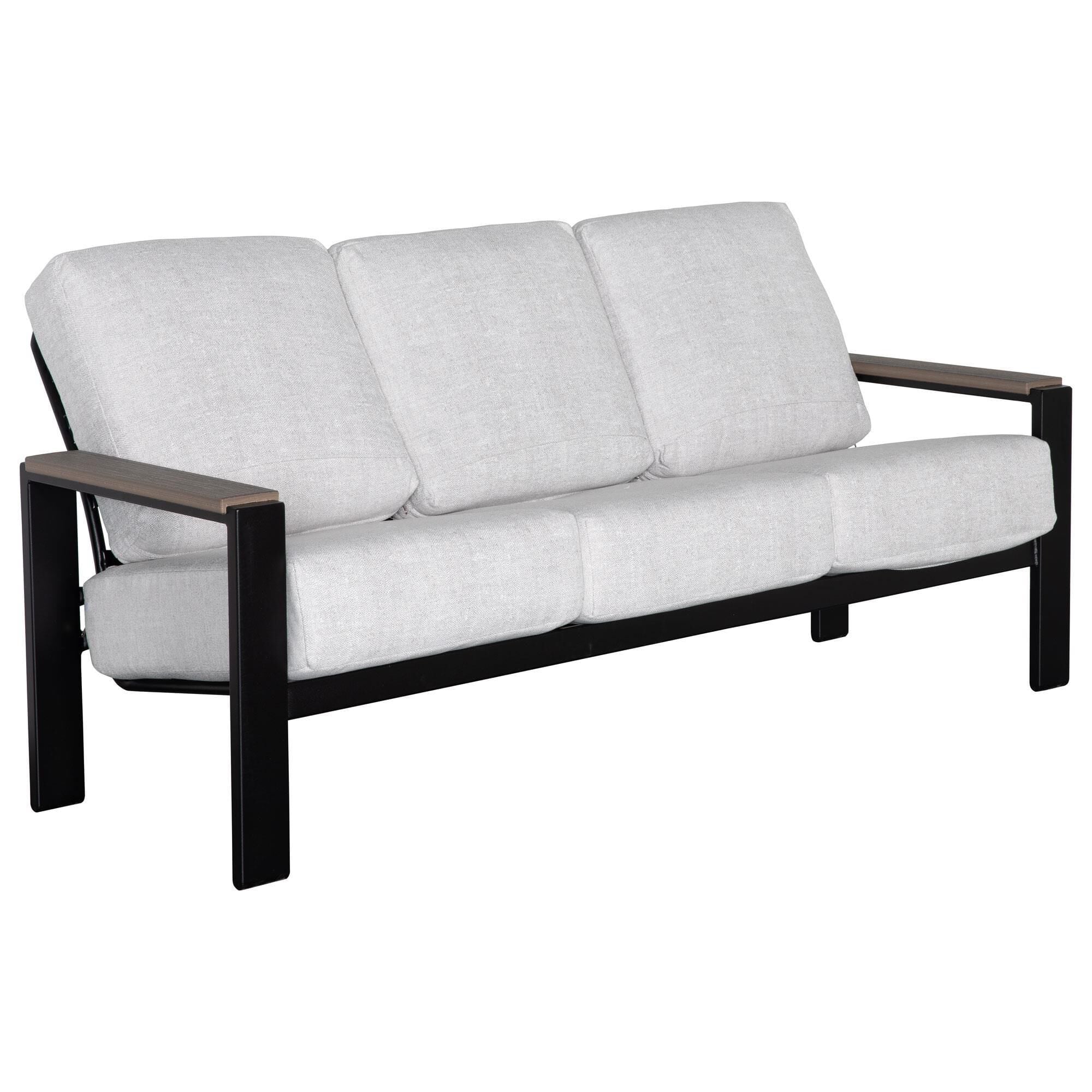 Telescope Larssen Stationary Patio Sofa with Charter Silk Cushion