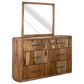 Fallridge Balam 3-Piece Queen Platform Bedroom Set in Natural Teak, , large