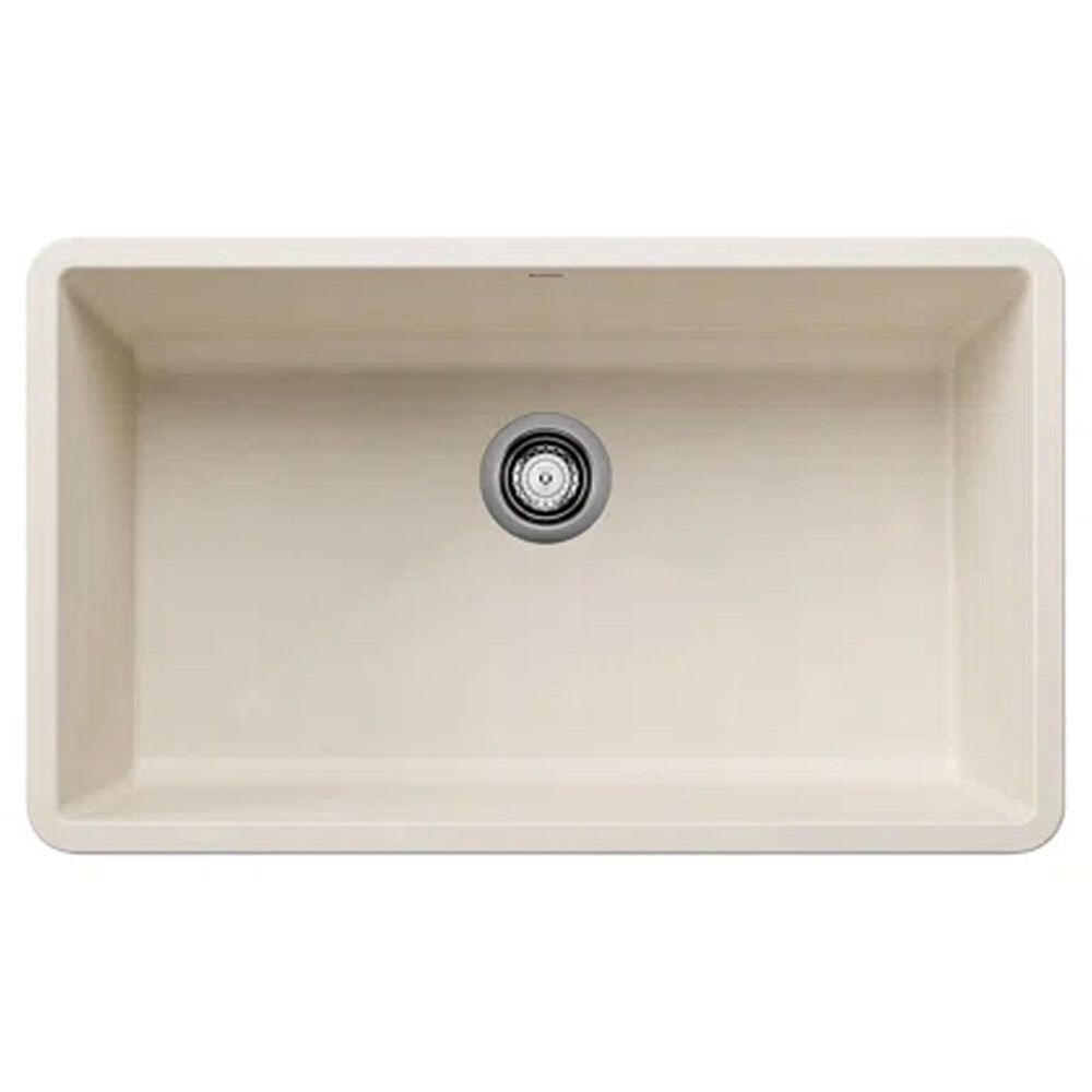 Blanco Precis 32" Super Single Bowl Kitchen Sink in Soft White, , large