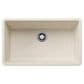Blanco Precis 32" Super Single Bowl Kitchen Sink in Soft White, , large