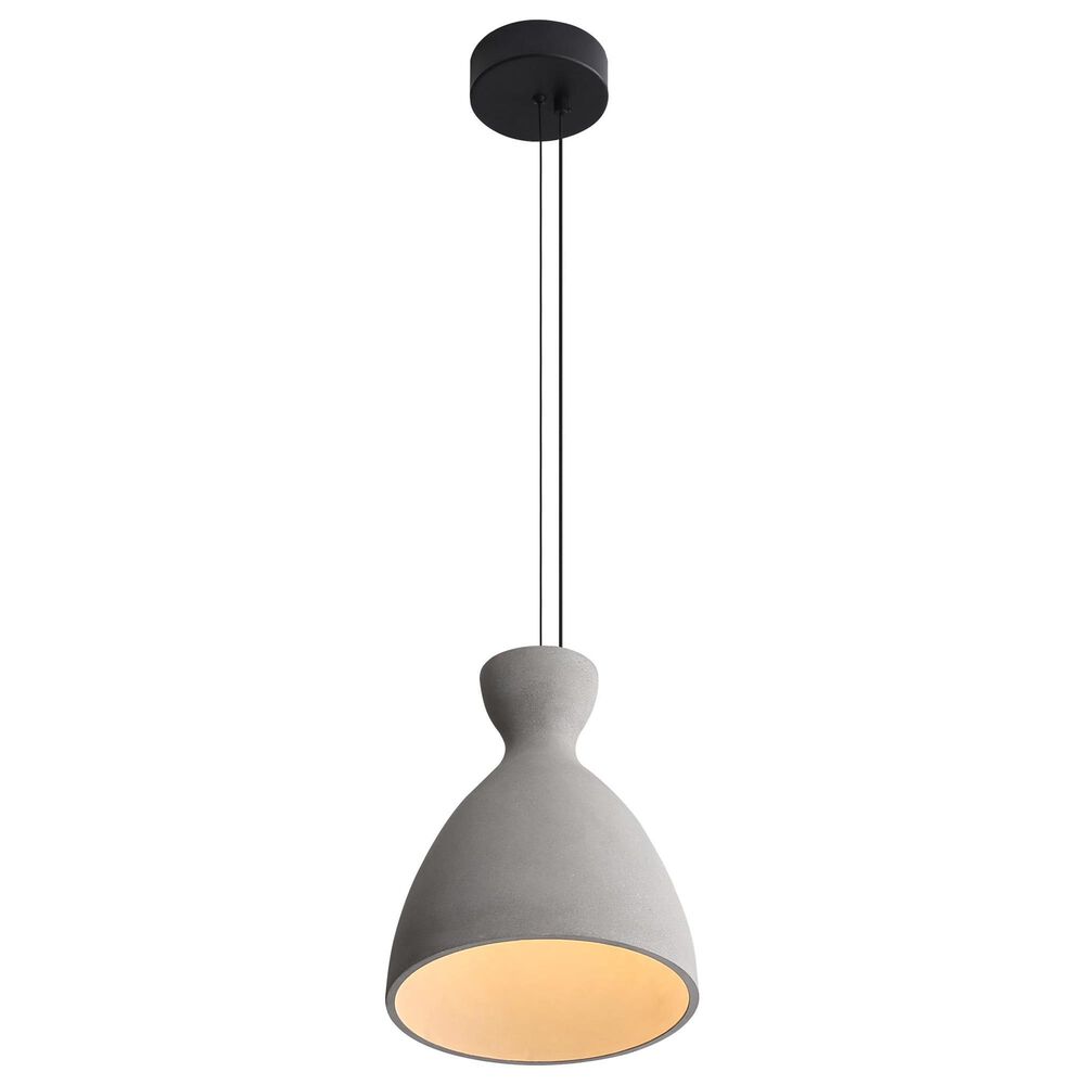 Golden Lighting Aethera 10" 1-Light LED Pendant in Grey, , large