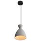 Golden Lighting Aethera 10" 1-Light LED Pendant in Grey, , large