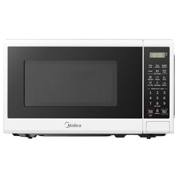 Midea 0.7 Cu. Ft. Countertop Microwave Oven in White, , large