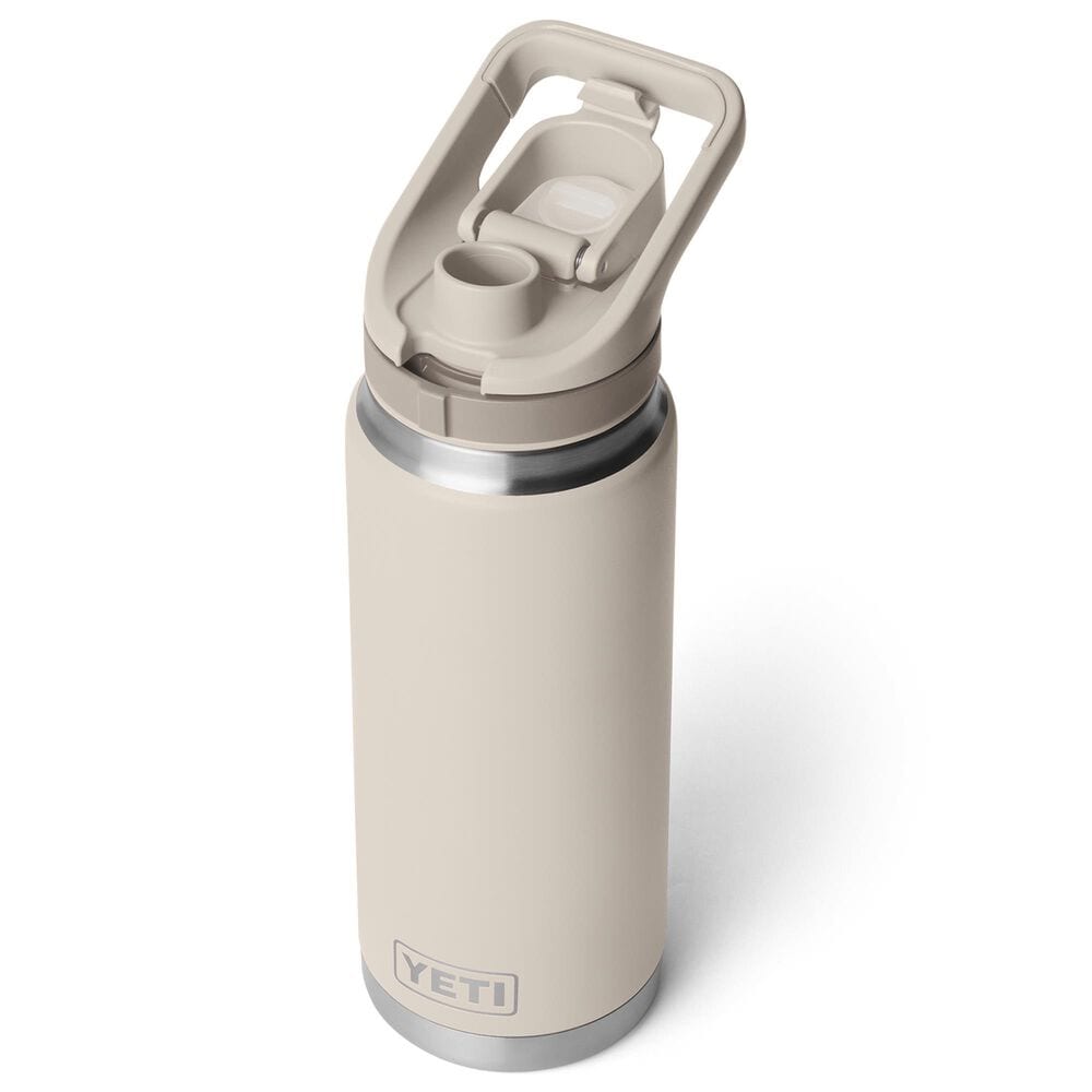 YETI Rambler 26 Oz Water Bottle with Flip Chug Cap in Cape Taupe, , large