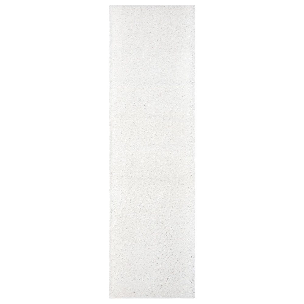 Safavieh August Shag AUG900A 2"3" x 10" White Runner, , large