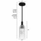 Hunter Beverly Glen Jasmine Roth 1-Light Mini Pendant in Matte Black, , large