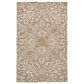 Feizy Belfort 8" x 10" Ivory and Brown Area Rug, , large