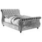 Furniture of America Earnest Queen Upholstered Bed in Gray, , large
