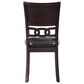 New Heritage Gia 3-Piece Round Drop Leaf Dining Set in Ebony, , large