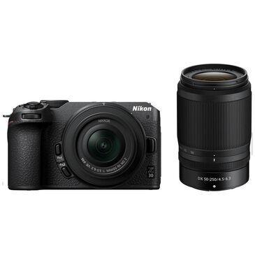 Nikon Z30 Mirrorless Camera with 16-50mm and 50-250mm Lenses, , large