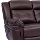 Blue River Marcel Manual Reclining Sofa in Dark Brown, , large