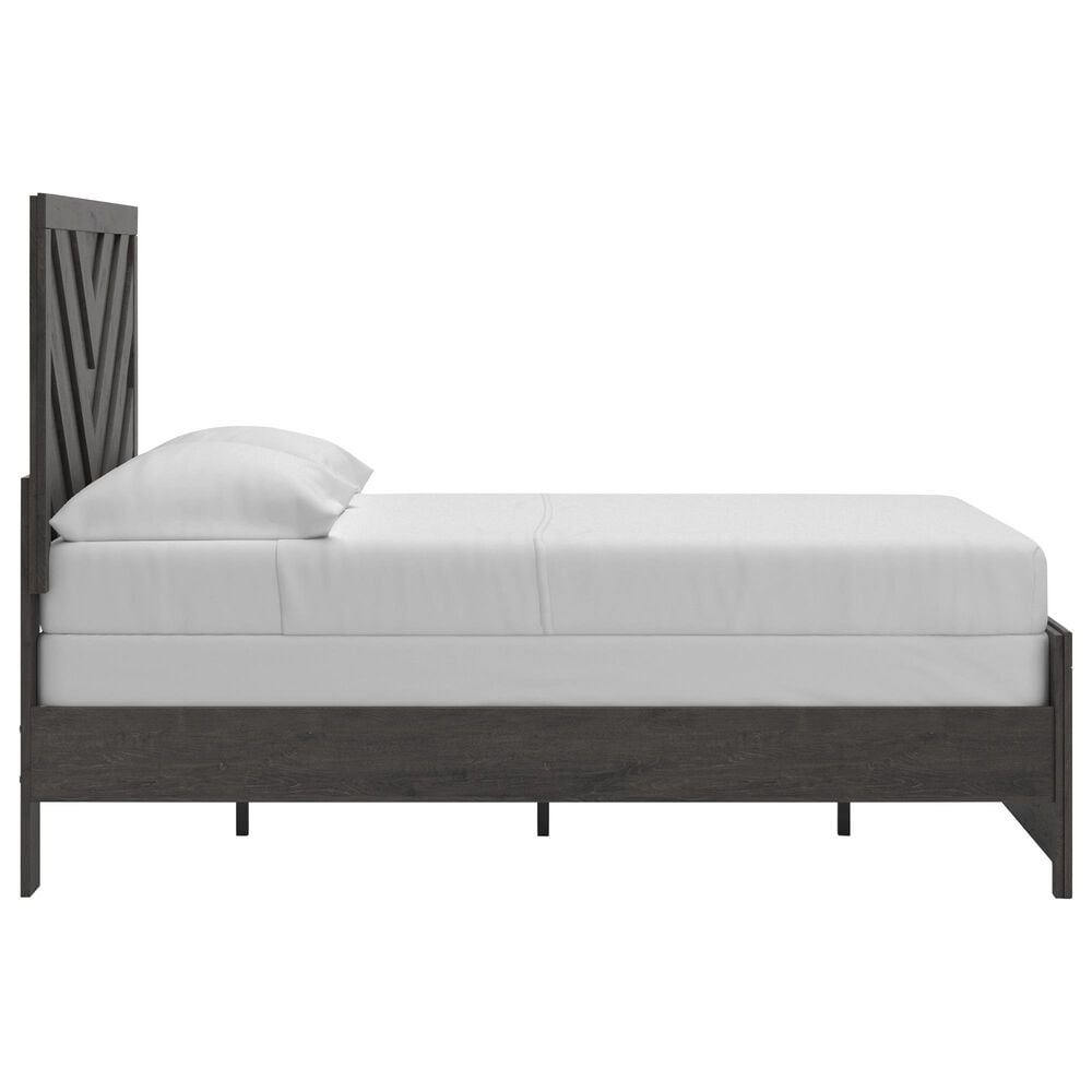 Ashley Prendonea 5-Piece Full Bedroom Set in Dark Charcoal, , large