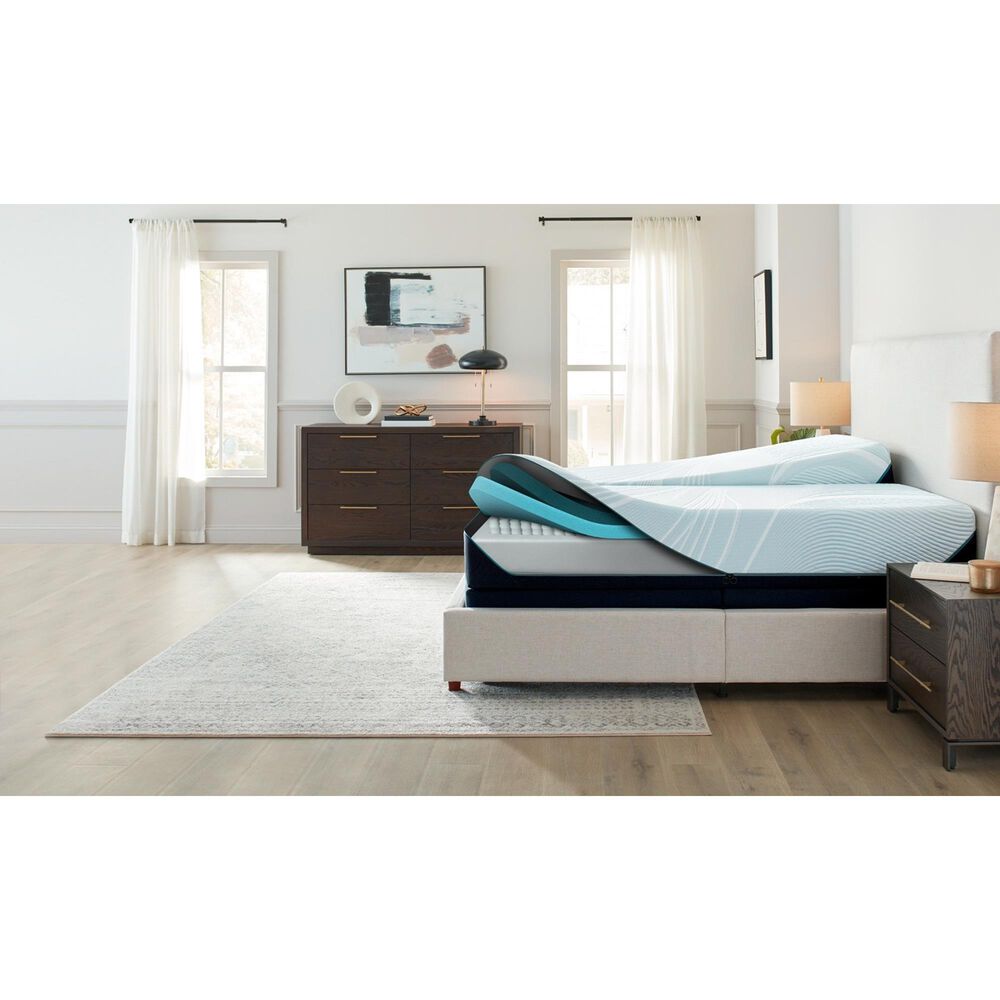 Tempur-Pedic Adapt 2.0 Medium Hybrid California King Mattress with Low Profile Box Springs, , large