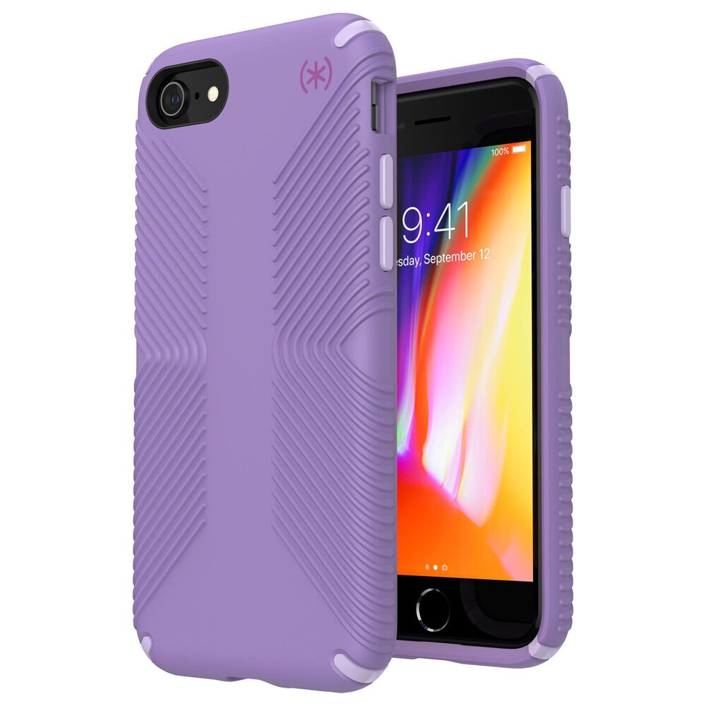Speck Presidio2 Grip Case For Apple Iphone Se 8 7 6s 6 In Marabou Purple And Plum Nebraska Furniture Mart