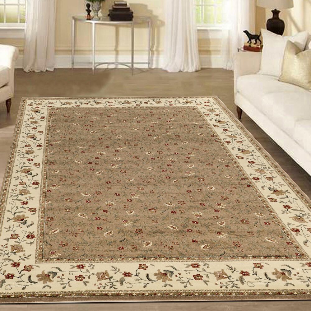 Radici USA Como 1593 Beige 5'5" x 7'7" Area Rug, , large
