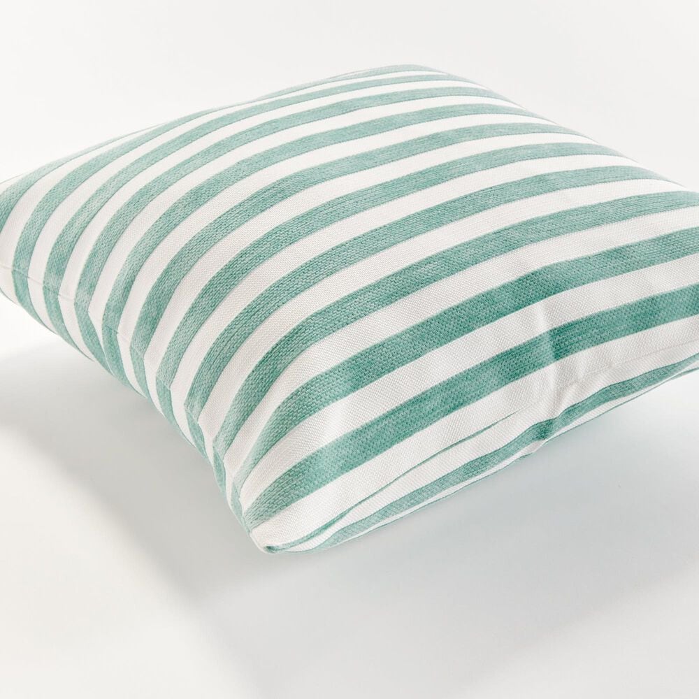 Napa Home and Garden Gideon 20&quot; x 20&quot; Indoor/Outdoor Throw Pillow in Seafoam, , large