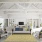 Dalyn Rug Company Harbor 9" x 12" Gold Indoor/Outdoor Area Rug, , large