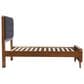 Pacific Landing Robyn Twin Upholstered Platform Bed in Dark Gray and Dark Walnut, , large