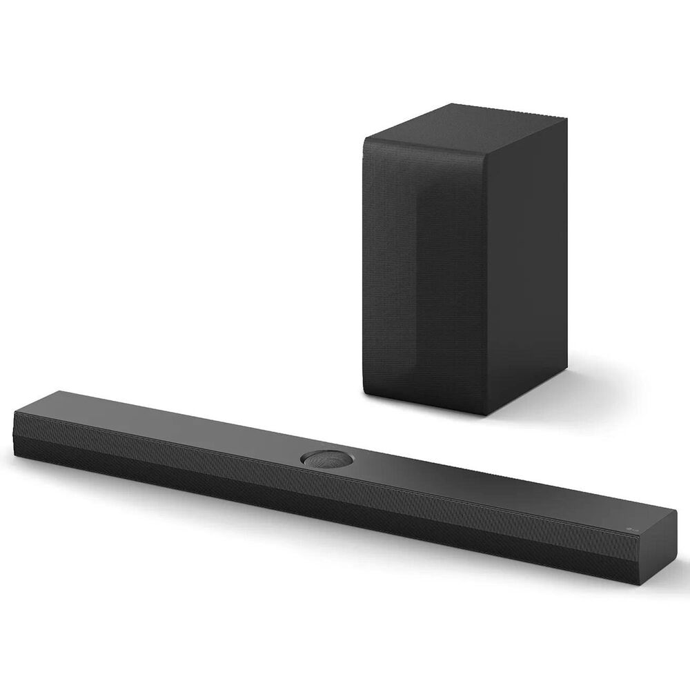 LG 3.1.1 Channel Soundbar for TV with Dolby Atmos in Black, , large