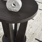 Ashley Chasinfield End Table in Dark Brown, , large