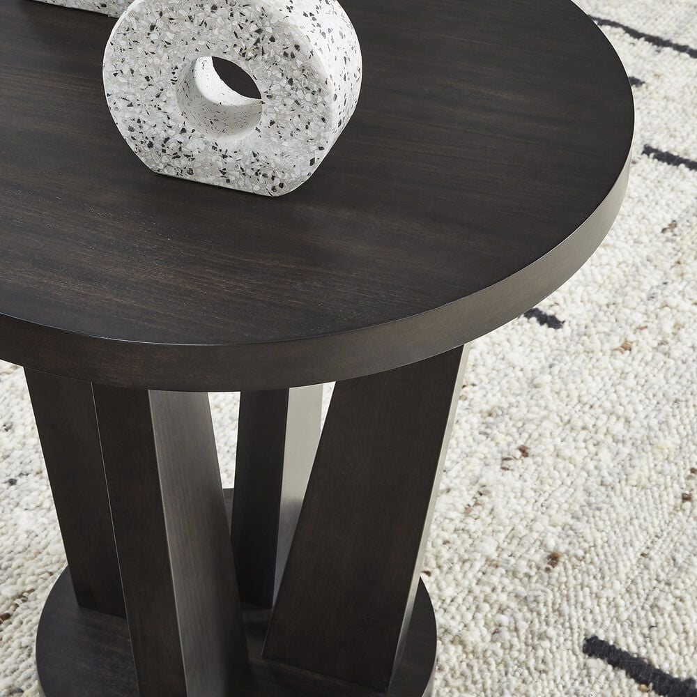 Chasinfield End Table - Dark Brown Chasinfield End Table - Dark Brown