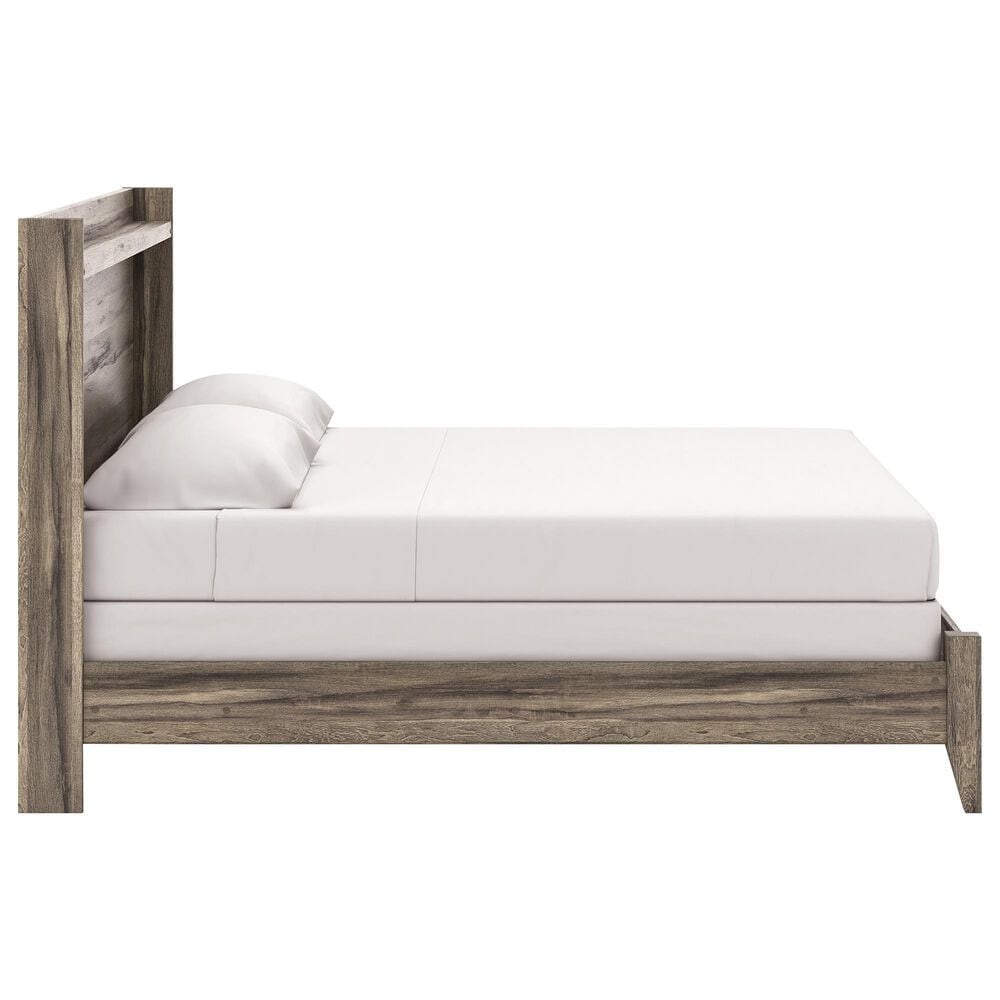 Ashley Elbrim 5-Piece King Bedroom Set in Brown with LED and USB Ports, , large
