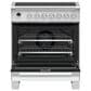 Fisher & Paykel 30" Classic Induction Range with 4 Burners in White, , large
