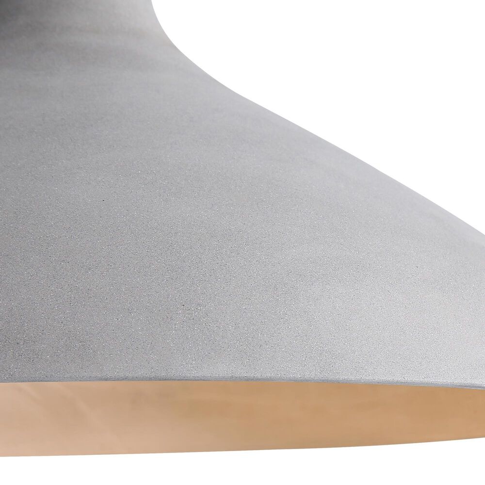 Golden Lighting Aethera 22" 1-Light LED Pendant in Grey, , large