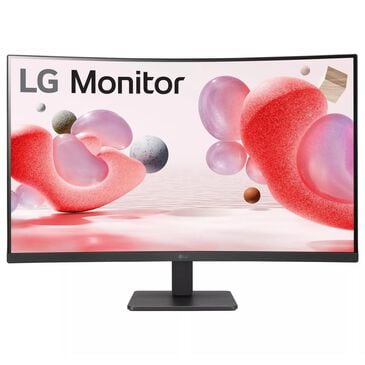 LG 31.5" FHD Curved Monitor with FreeSync in Black, , large