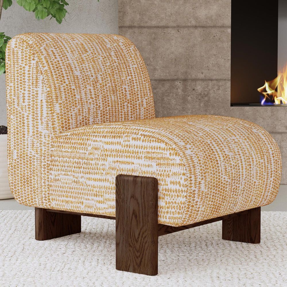 Classic Home Chelsea Accent Chair in Gold, , large