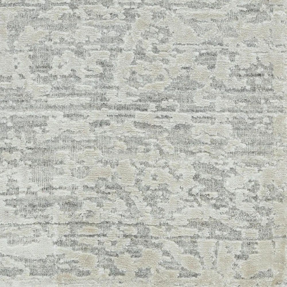 Jaipur Poetry Heirloom 9&#39; x 12&#39; Snow White Area Rug, , large