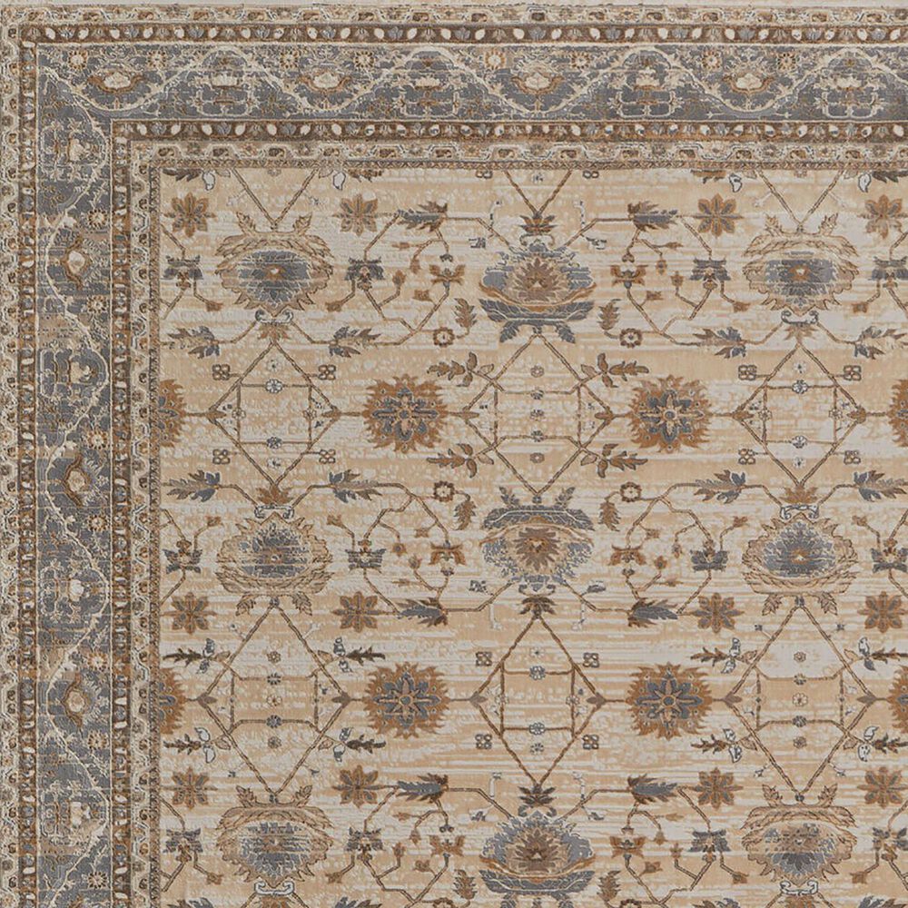 Feizy Celene 39KVF 7&#39;9&quot; x 10&#39; Beige and Gray Area Rug, , large