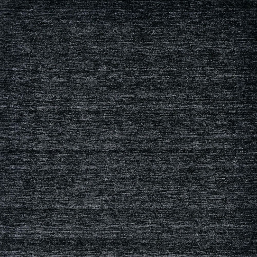Feizy Luna 10&#39; Round Black Area Rug, , large
