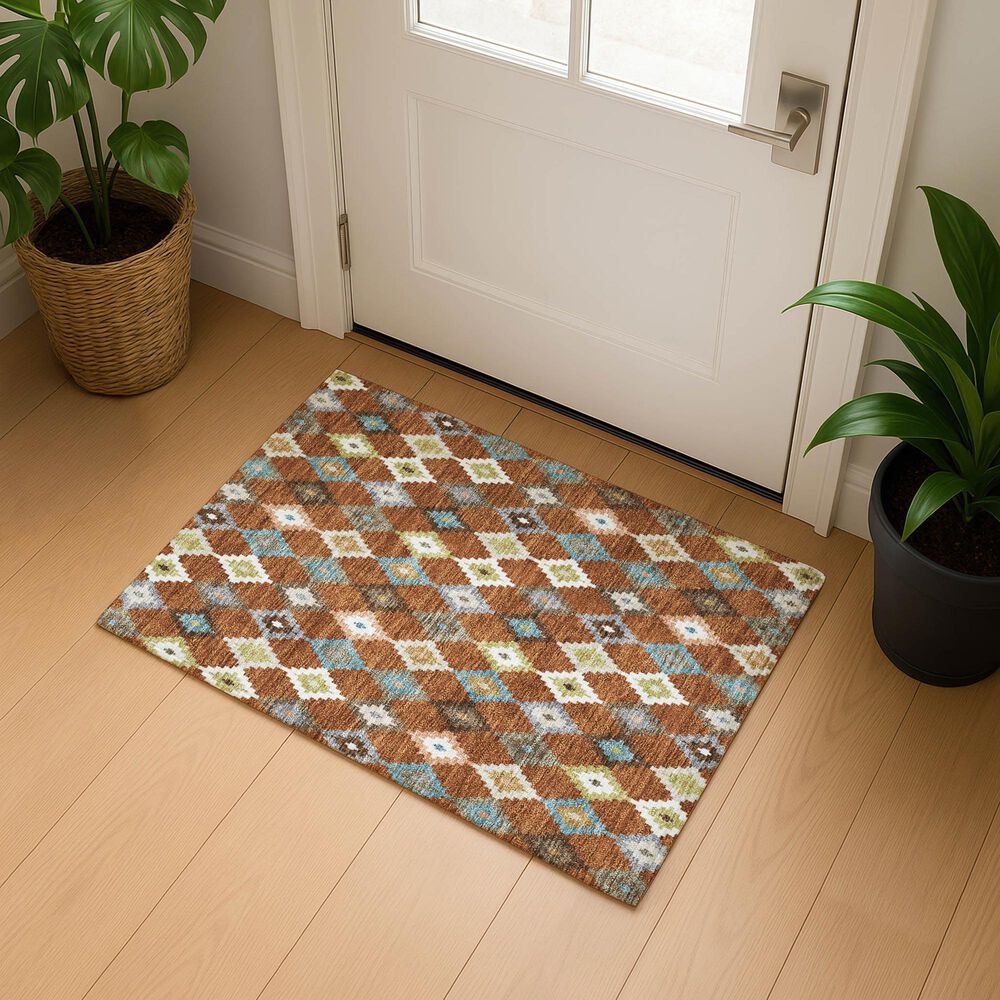 Dalyn Rug Company Kenner KN10 Paprika 2'6" x 3"10" Area Rug, , large