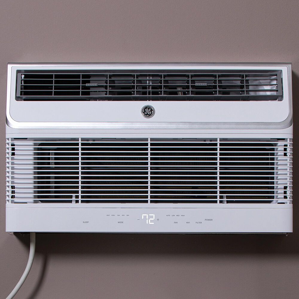 GE Appliances 230/208 Volt Built-In Heat and Cool Room Air Conditioner in White, , large