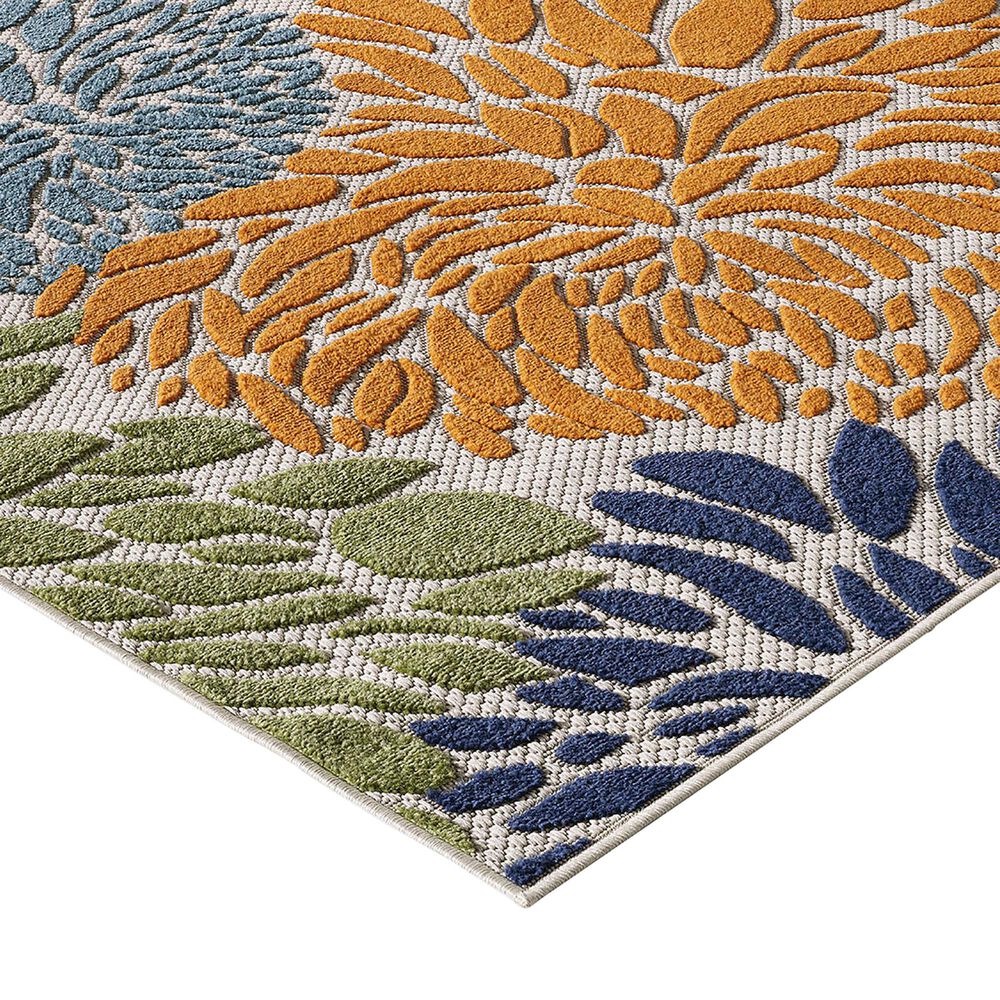 Central Oriental Fontana Eshani 2&#39;2&quot; x 7&#39;6&quot; Cream Runner, , large