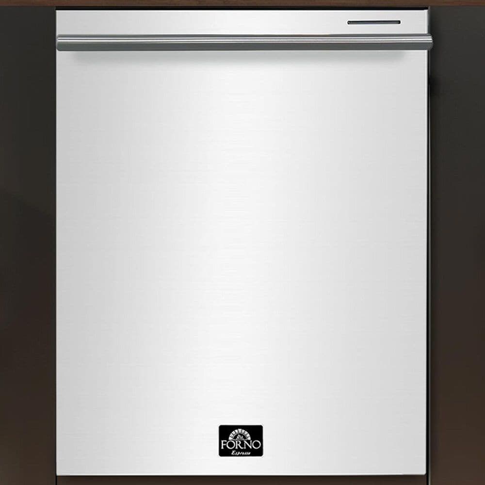 Forno Pozzo 24" Built-In Tall Tub Top Control Dishwasher with 49 dBA in White, , large