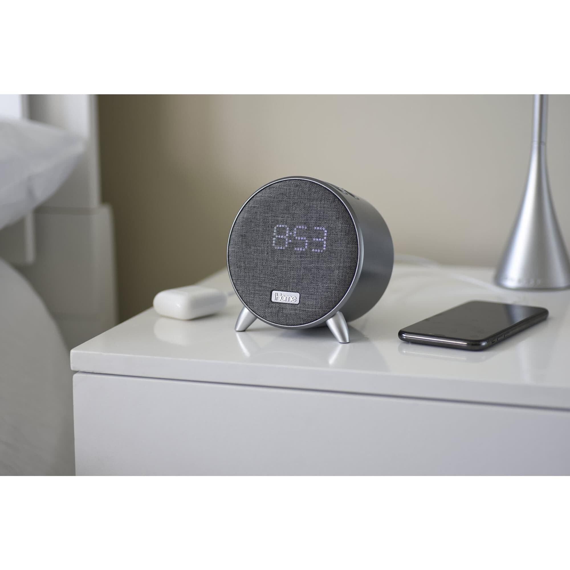 Ihome bluetooth speaker hotsell clock