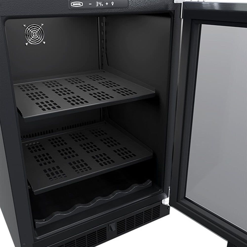 Marvel 5.5 Cu. Ft. Built-In Beverage Center with Wine Cradle in Stainless Steel, , large
