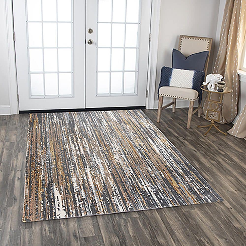 RIZZY Jasper 8&#39; x 10&#39; Gray Area Rug, , large