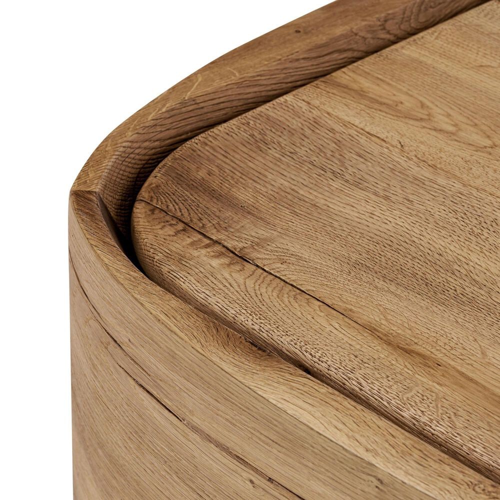 Four Hands Leandro End Table in Natural, , large