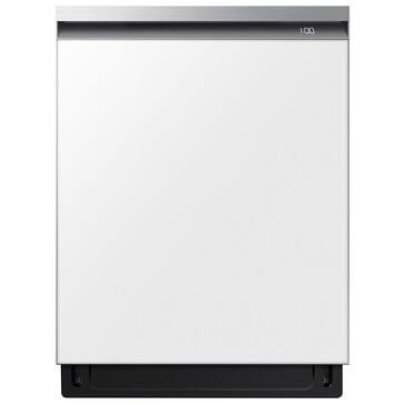 Samsung Bespoke Smart 24" Dishwasher with StormWash+ in White Glass, , large