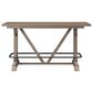 Golden Wave Furniture Benton 6-Piece Rectangular Dining Set in Pecan Brown, , large