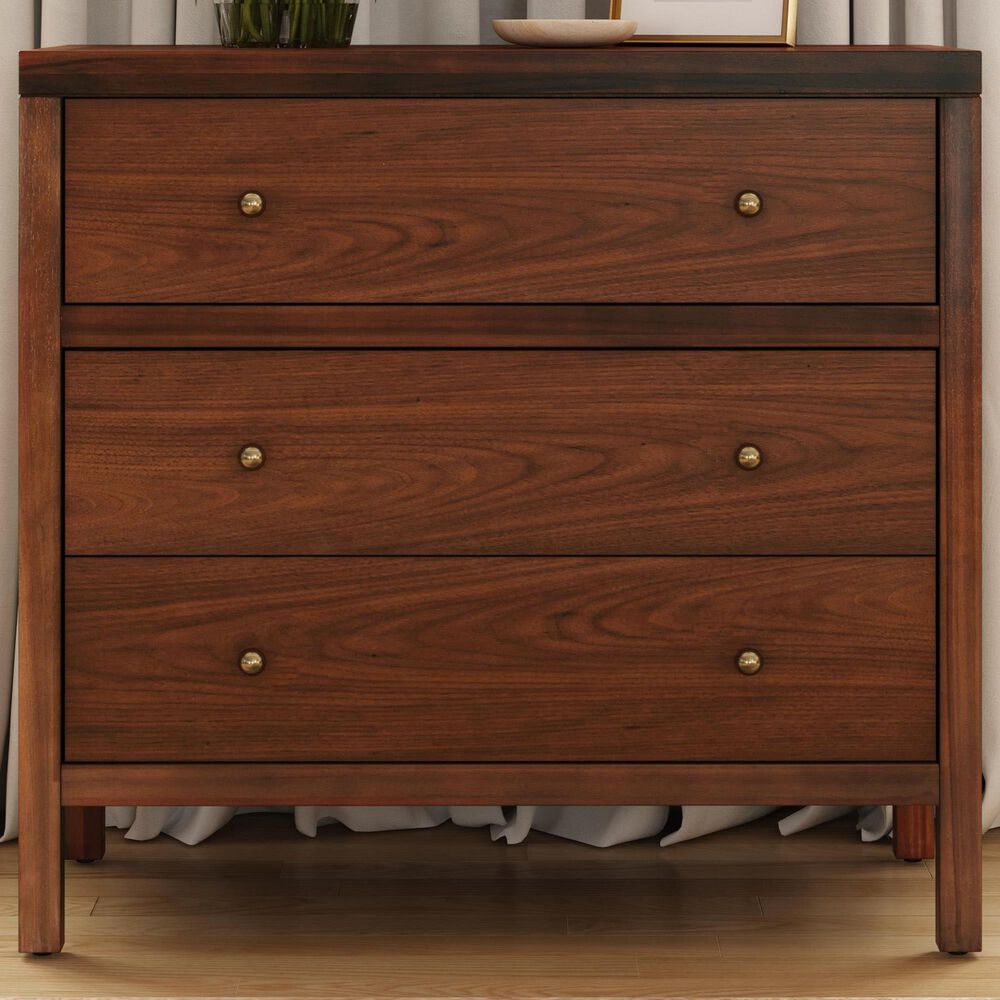 Butler Specialty Company Nora 3-Drawer Dresser in Walnut, , large