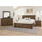 Viceray Collections Cool Rustic Queen Storage Bed in Mink, , large