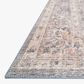 Loloi II Skye SKY-01 9" x 12" Grey and Apricot Area Rug, , large