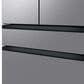 Samsung Bespoke 29 Cu. Ft. 4-Door French Door Refrigerator with Beverage Center in Stainless Steel Panels, , large
