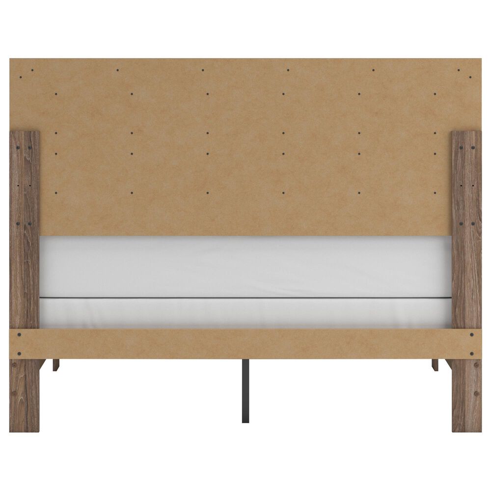 Ashley Sharnari Queen Panel Bed in Warm Gray, Brown and Antique White, , large