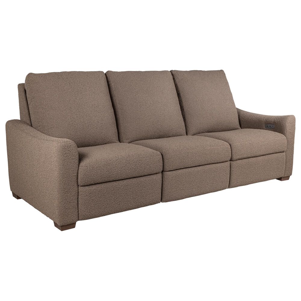 American Leather Carolina Power Reclining Sofa in Beacon Mink, , large