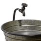 Maple and Jade 26" Farmhouse 3-Tier Tub Fountain in Gray, , large